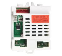 Lagomloot 12V Receiver for Children's Electric Car, Compatible with CSG4A CSG6 CSG4M CSR-12T-1A Models, ABS Metal RC Control Box with Slow