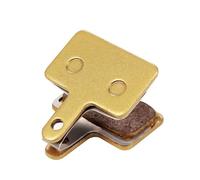 Lagomloot 2 Pairs Metal Disc Brake Pads, Copper Base High Heat Resistance for Wet & Strenuous Cycling, 4mm Thickness Bike Brake Accessories
