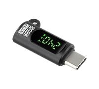 Lagomloot 240W USB-C Power Tester with LED Digital Display,40Gbps Data Transfer & 8K/60Hz Video Support,Aluminum Housing,Compatible with USB4 and USB-C Devices