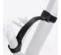 Lagomloot 4 Pack Nylon Bike Carry Strap, Easy Lift Handle for Mountain Road Bikes and Scooters, Black 19.5x2.3cm