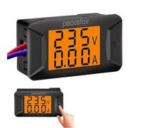 Lagomloot AC Digital Voltage Current Panel Meter, 40-400V 100A Ammeter Voltmeter with Error Adjustment, for 110V 220V Power Monitoring