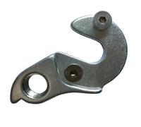Lagomloot Aluminium Alloy Rear Derailleur Hanger, Compatible with Cube Be- and for Hercules Bikes, Silver Gear Mech Hook with Screws #A-98
