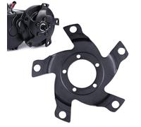 Lagomloot Aluminum Alloy Chainring Adapter, Compatible with for BAFANG Drive Motor 1000W E-Bike, 130BCD Crankset Conversion Base for AM DH Commuting