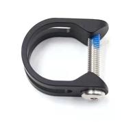 Lagomloot Bike Brake Clamp Ring, Metal Fixed U-Shape for SRAM E7 E9 X0 Guide R RSC, Black 3x3.3cm with Screw