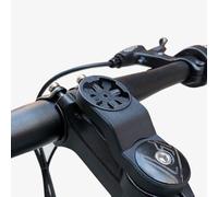 Lagomloot Bike Computer Holder, ABS Stem Headset Top Cap Mount for Garmin for Bryton Speedometers, Black 88x35mm