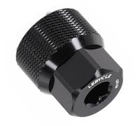 Lagomloot Bike Crank Arm Self-Extracting Bolt Tool, Aluminum Alloy for DUB Crank Extractor for SRAM MTB Road Bikes, Black