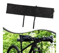 Lagomloot Bike Handlebar Protector Cover, 210D Nylon Scratch-Resistant Bar Bag for Mountain Bike, Black 82x17cm