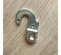 Lagomloot Bike Rear Derailleur Hanger, Aluminium Alloy Gear Mech Bracket for BOARDMAN Carrera Bikes, Silver with Screws