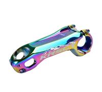 Lagomloot Bike Stem, -20 Degree Negative Angle AL7050 Aluminum Alloy 3D Forged CNC Headset Spacer for Mountain Road Bike, Colorful 80mm