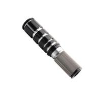 Lagomloot Bike Stem Riser, Aluminum Alloy Handlebar Extension Adapter 3-50mm Adjustable, for Mountain Bike Fork 24.6-25.4mm