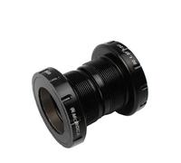 Lagomloot BSA30 Bottom Bracket, BB68 Thread 68/73mm Shell for SRAM Raceface for FSA for ROTOR 30mm Cranksets, Aluminum Alloy Black