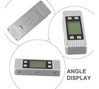 Lagomloot Digital Electronic Angle Meter with Magnetic Base,0.01° Resolution & ±0.2° Accuracy,4×90° Range,ABS Construction,for Woodworking,Automotive Alignment,and Machining