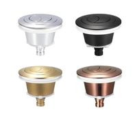 Lagomloot Dual Flush Push Button, Toilet Cistern Replacement for Fluidmaster PRO550UK Skylo SKY005, 20mm 40mm 50mm 60mm Aperture