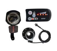 Lagomloot E-Bike Brushless Motor Controller Kit, 1000W 30A with LED Display Panel for 36V 48V Scooter, Waterproof 3-Gear Speed Control System