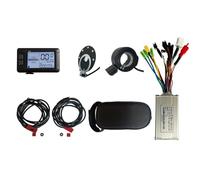 Lagomloot Ebike Scooter Controller EN05, 17A Three Mode LCD Display with USB for 250W 350W Motor, Metal Housing 95x53x30mm