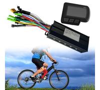 Lagomloot Electric Bike Controller Kit, 30A Sine Wave with EN06 LCD Display for 24V-48V 1000W Motor, Hall/No-Hall Mode Compatible