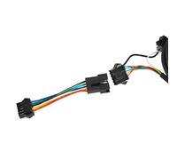 Lagomloot Electric Bike Display Conversion Cable, SW900 6-Pin to 5-Pin E-Bike Adapter Wiring Harness, ABS+Metal Connector for E-Scooter