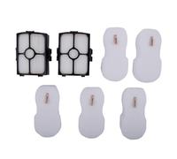 Lagomloot Filter Kit Replacement for Shark Stratos UltraLight Corded Vacuum, Compatible with HZ3000 HZ3002 Models XFFKHZ3000 XHFHZ3000, Washable Foam & Felt Pre-Motor Filters Set