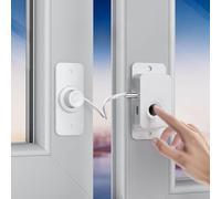 Lagomloot Fingerprint Lock, Intelligent USB Rechargeable Keyless Cabinet Drawer Fridge Security with Adjustable Fit for Home Office Furniture, Parent Variation