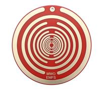 Lagomloot Five Elements Polarization Energy Disc, Natural Pendant with 12 Copper Tracks for Headache and Muscle Soreness, Chemical-Free Wellness Device for Humans and Pets