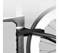 Lagomloot Folding Bike Wheel Strap, Nylon Anti-Shake Fastening Tie Down Band for Brompton Frame, Black 60x2.5cm