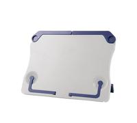 Lagomloot Folding Portable Desktop Music Stand, Adjustable Sheet Book Holder for Table Top, Lightweight ABS Cook Book Stand for Home Office
