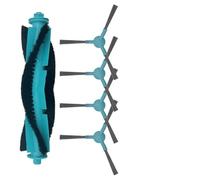 Lagomloot Main Roller & Side Brushes Kit, Main with 4 Side Brushes for Conga 2499, Ultra Home, Titan, ATVEL, for SmartGyro R80, Nylon