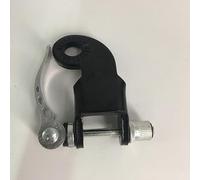Lagomloot Metal Bike Trailer Coupler, Angled Elbow Steel Hitch for Burley Trailers with QR/Solid Axles up to 12mm, Excludes Breezer Dropouts