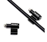 Lagomloot Mountain Bike Cable Conversion Mount, Aluminum Alloy Brake Hose Holder for Hydraulic Disc Brake Wire Guide, 30 Pack Black