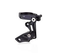 Lagomloot Mountain Bike Chain Guide, Aluminum Alloy 7075 CNC Chain Guard with Frame Protector, Black
