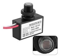 Lagomloot Photoelectric Switch, Dusk to Dawn Light Sensor 120VAC with Adjustable Delay, for Street Garden Corridor Outdoor for lighting