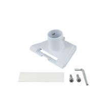 Lagomloot Pipe Adapter Mount for Starlink Gen 3, Round Tube Plastic Bracket with Cushioned Design for 38-50mm Poles, Tool-Free Installation Kit
