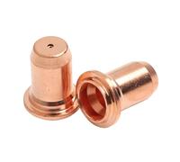 Lagomloot Plasma Cutter Consumables Kit for PowerPlasma 50S/60S,PowerPro 205Si/256Si,Forcecut 62i & HeroCut CUT55 6x Electrode + 6x 1.1mm Nozzle