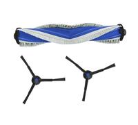 Lagomloot Replacement Main Roller Brush and Side Brushes, Compatible with for ECOVACS for Deebot for HYBRID Robot Vacuum Cleaners, Sturdy Nylon Cleaning Accessories for Pet Hair and Hard Floors