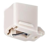 Lagomloot Replacement Stylus for Audio-Technica AT3600L, ATN3600LC Cartridge, 0.6 Mil Conical Needle, Modern Design, White