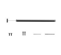 Lagomloot RV Automatic Door Tensioner with Adjustable Spring, Aluminum Screen Door Closer for Most RV Handles, Black Finish Keeps Pets In and Bugs Out