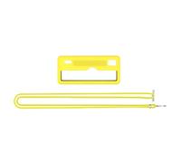 Lagomloot Silicone Protective Case for Kodak CHARMERA Keychain Digital Camera - Anti-Scratch Body Skin with Removable Lens Cover - Portable Gear for Outdoor Adventures - 6.1x2.8x2.4cm White(Yellow)