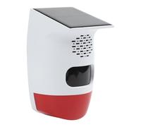 Lagomloot Solar Wild Boar Repeller, Infrared Sensor Alarm with Pig Dog Barking Sounds, IP67 Waterproof Outdoor Farm Protector 120dB