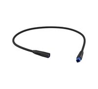 Lagomloot Speed Sensor Extension Cable, 4-Pin CAN Version for BAFANG M210 M200 M410 M500 for M600 G340 Mid-Drive Motor, 30cm or 60cm Black