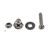 Lagomloot Stainless steel screws for Eufy SoloCam S340 360° floodlight camera and Ring PTZ camera, 270° viewing angle.