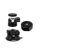 Lagomloot Suction Cup Mount for Starlink Mini, Adjustable 360 Degree Aluminum Alloy Bracket for Car Roof Glass, Strong Hold No Drill Installation