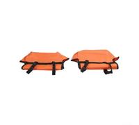 Lagomloot Telescopic Ladder Tool Bag 2pcs Heavy Duty Fabric Holder for Folding Ladders - Wear Resistant Step Hanging Pouch for Maintenance Tools - Compact Orange 30x7x3cm
