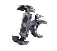 Lagomloot Truck A Pillar Phone Mount Anti Vibration Car Holder Robust Clamp Design for Off Road Driving Secure Hold All Phones 4.7 to 7 Inches Black