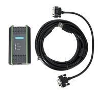 Lagomloot USB MPI Programming Cable, Compatible with for siemens S7-200/300/400 PLC and 6ES7972-0CB20-0XA0, for rs485 Adapter for STEP7 Win7