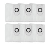 Lagomloot Vacuum Bags, 6-Pack Non-Woven 5-Layer Filtration for Midea V12, for Eureka J12 & Ultra Models, Large Capacity, Pet-Friendly