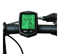 Lagomloot Wireless Bike Computer, Luminous Speedometer Odometer for Road Mountain Folding Bike, ABS Waterproof Cycle Odometer