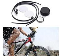 Lagomloot Wireless Bike Speed Sensor, IPX7 Waterproof Cycling Computer Part for Road MTB Trainer, Black 6x4x4in