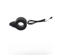 Lagomloot WuXing Right Thumb Throttle, TPR Button Speed Control for E-Bike Scooter with Male/Female Connector, 1.7m Cable Black