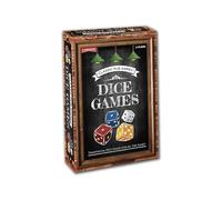 Lagoon Classic Pub Dice Games Set, 26 Wooden Dice, 20 Traditional Games, 2-4 Players