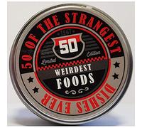 Lagoon Group Tabletop Fun In A Tiny Tin - 1 x Tabletop Trivia : 50 Weirdest Foods